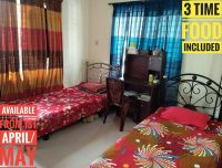 Single/Double Bed Room Available with 3 Time Food Service