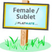 Female / Girl Sublet