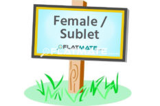 Female / Girl Sublet